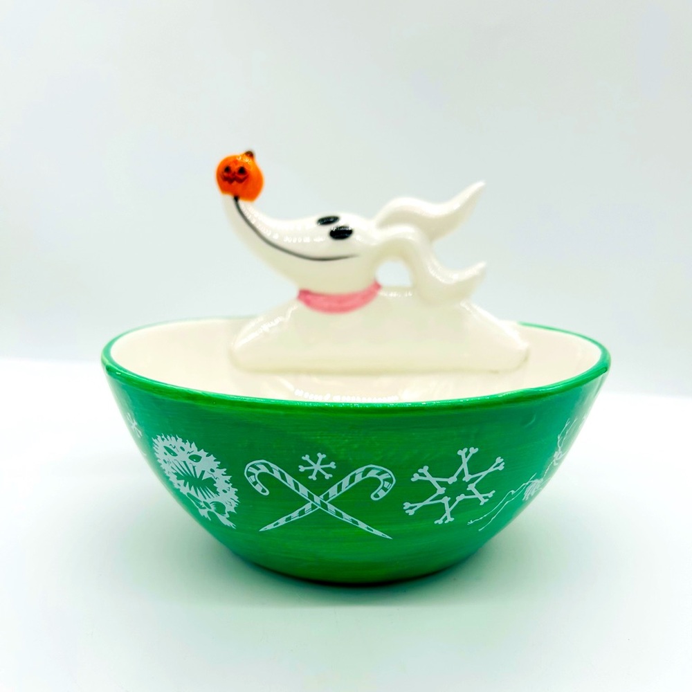 Nightmare Before Christmas Zero Holiday Candy Bowl